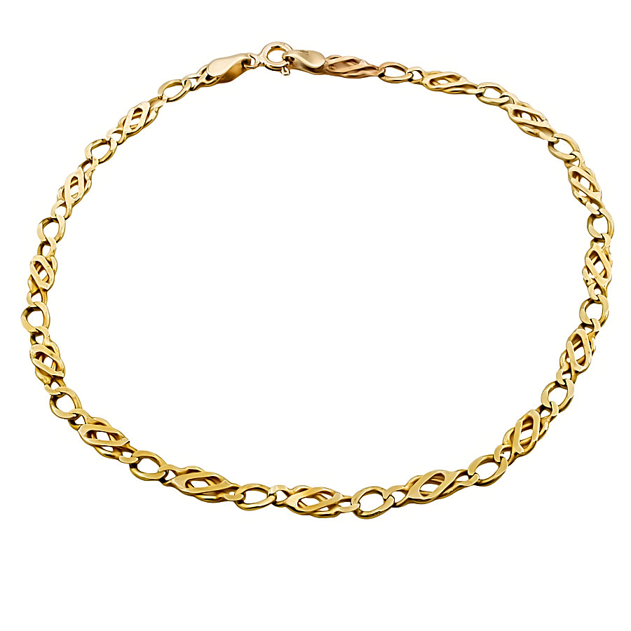 9ct Gold 3.9g 9 inch Bracelet